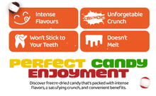 Load image into Gallery viewer, Freeze Dried Candy Crunchy Rainbow Bites